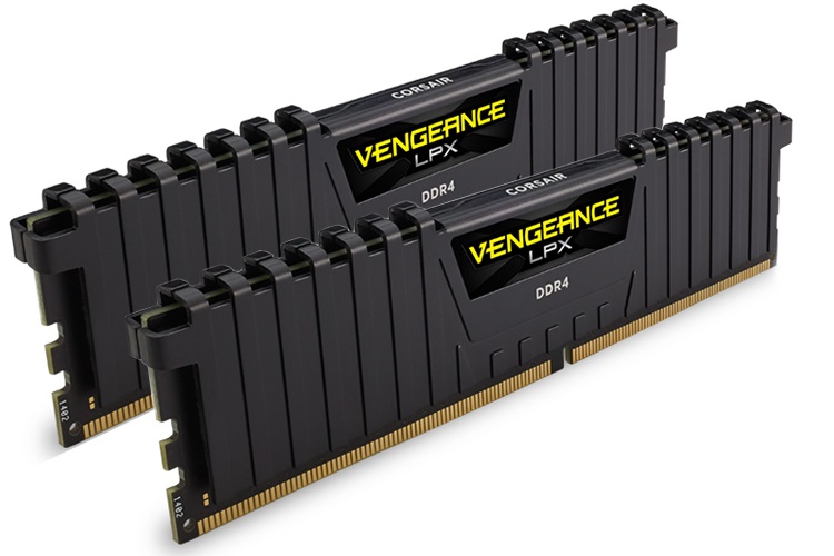  Dual Channel: 16GB (2x8GB) DDR4 3200MHz C16 Vengeance LPX - Desktop Memory  